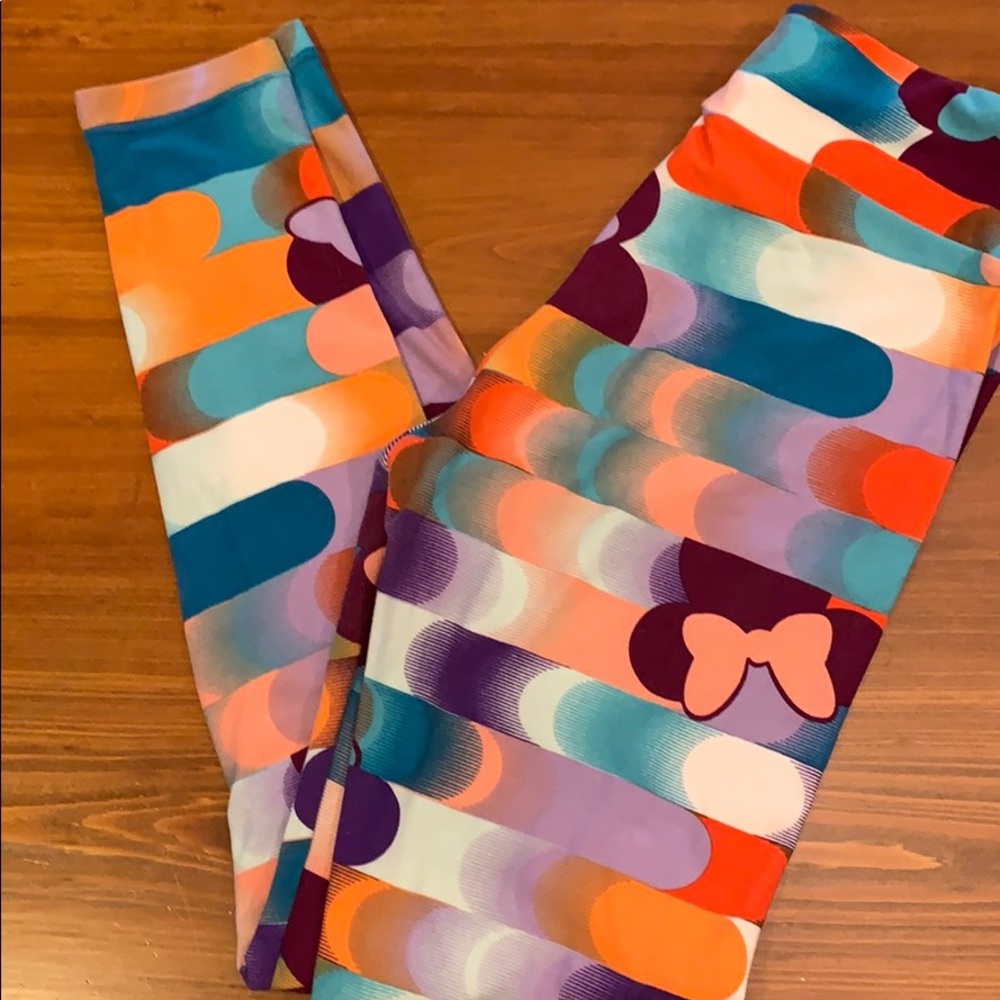 Lularoe Disney Minnie Mouse leggings